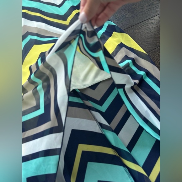 Chevron Pattern High-low Maxi Dress - Picture 2 of 4